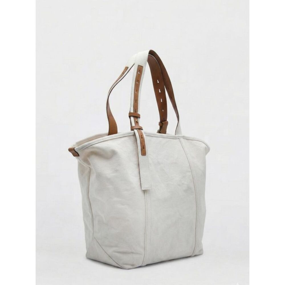 Golden Goose Tote Bag Woman Beige - Picture 2 of 3